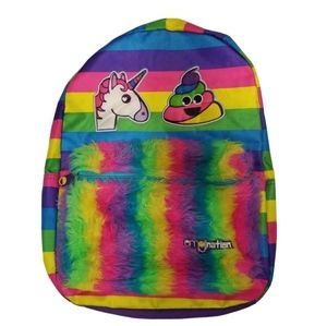 Emojination Rainbow Unicorn Mini Backpack New